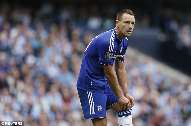 Terry lan dau bi thay ra duoi trieu dai Jose Mourinho hinh anh