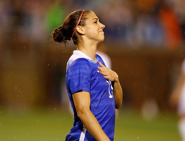 Alex Morgan danh nguc can thanh ghi ban cho tuyen nu My hinh anh