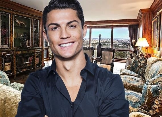 Kham pha can ho sang trong cua Ronaldo tai New York hinh anh