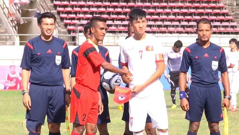 Tong hop tran dau: U19 Viet Nam 2-0 U19 Dong Timor hinh anh