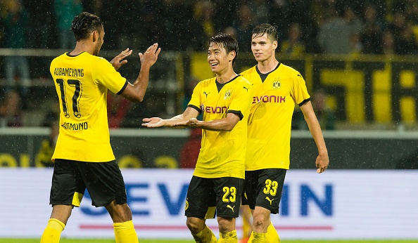 Tong hop tran dau: Borussia Dortmund 3-1 Hertha Berlin hinh anh