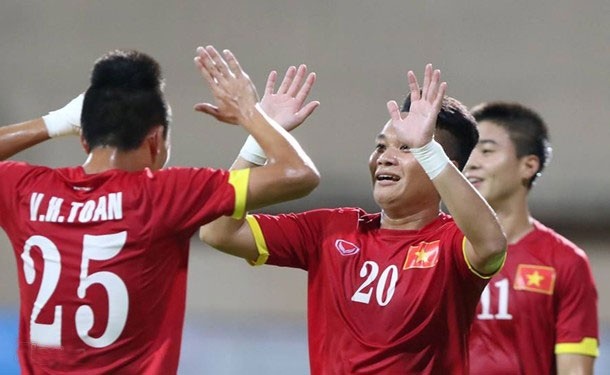 Viet Nam thang tran dau tien tai vong loai World Cup hinh anh