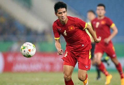 Tien Thanh thoai mai dem bong mo ty so cho Viet Nam hinh anh