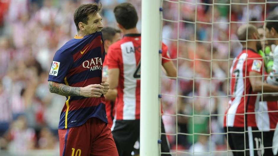 Messi khong danh bai duoc thu mon Bilbao tren cham 11 m hinh anh