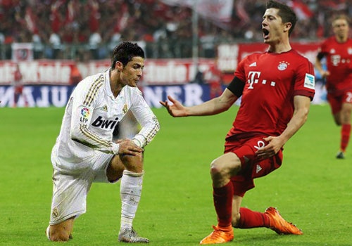 Anh vui Ronaldo ne phuc Lewandowski hinh anh