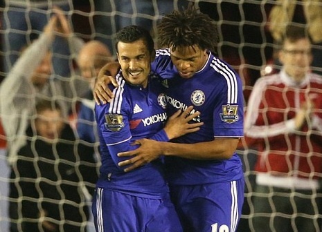 Pedro ghi ban trong chien thang thuyet phuc cua Chelsea hinh anh