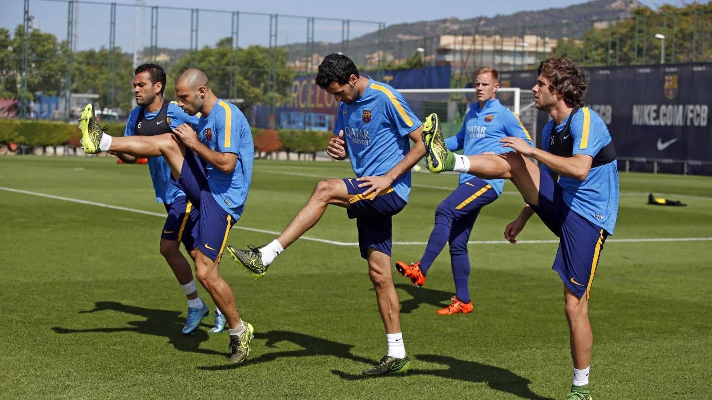 Buoi tap im tieng cuoi cua Barca sau that bai 1-4 hinh anh