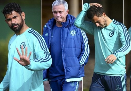 Bau khong khi am dam trong buoi tap cua Chelsea hinh anh