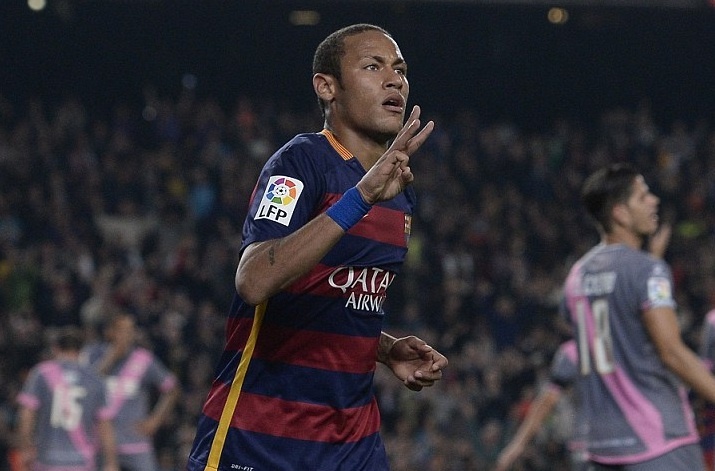 Neymar ghi bon ban giup Barca gianh chien thang 5 sao hinh anh