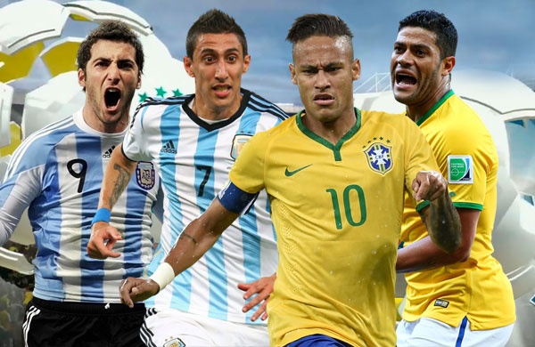 Doi hinh ket hop giua Argentina va Brazil hinh anh