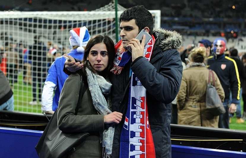 Chu tich LDBD Phap chia se noi dau sau vu khung bo hinh anh