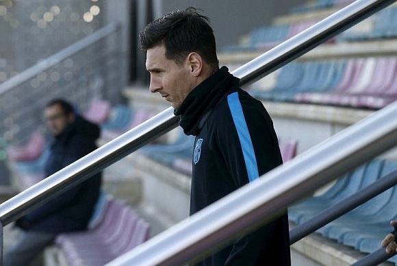 Messi san sang da chinh o cuoc tiep don Roma hinh anh