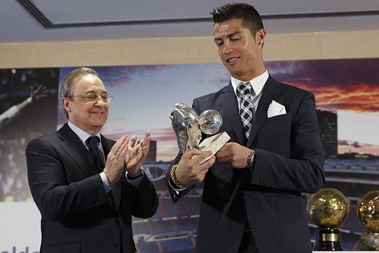 Chu tich Perez phu nhan len ke hoach ban Ronaldo hinh anh