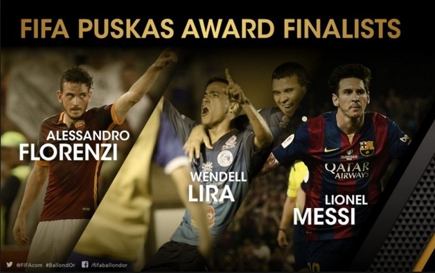 Messi lot vao top 3 de cu danh hieu Puskas hinh anh