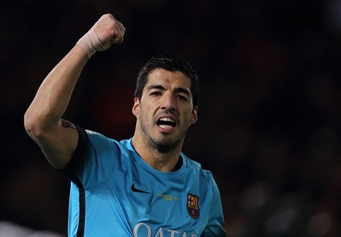 Suarez lap hat-trick, Barca gap River Plate o chung ket hinh anh