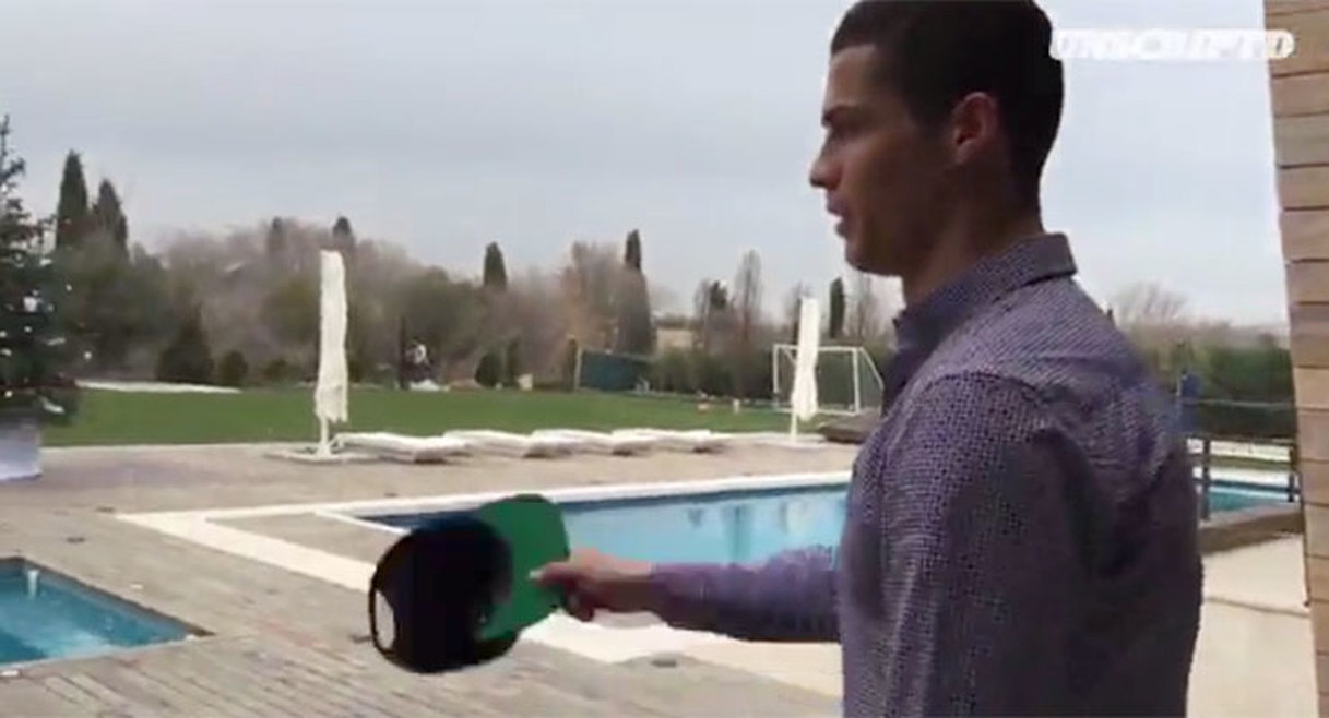 Ronaldo gioi thieu ngoi nha sang trong o Madrid hinh anh