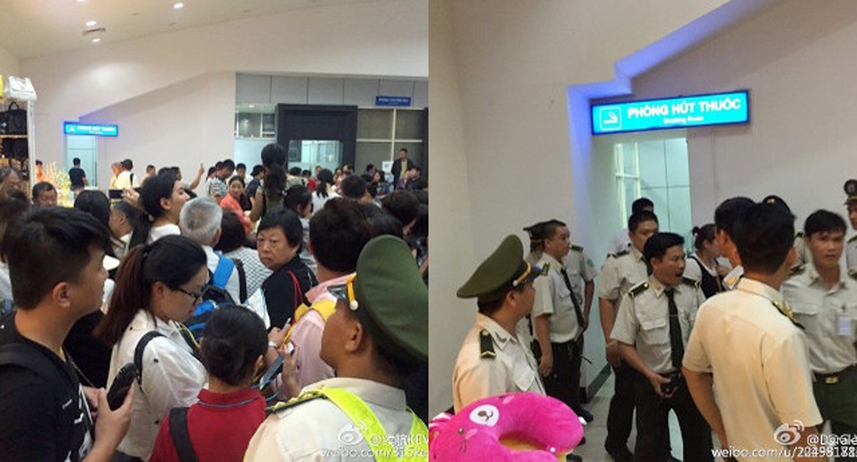 Nhân viên an ninh đánh khách Trung Quốc ảnh 1 Nhan vien an ninh danh khach Trung Quoc anh 1