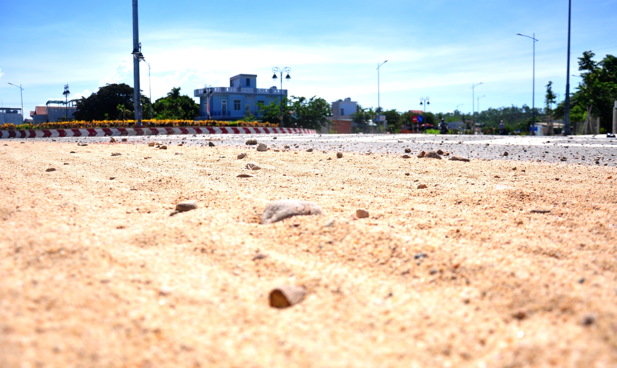 Khon kho vi xe cong trinh gay o nhiem anh 3