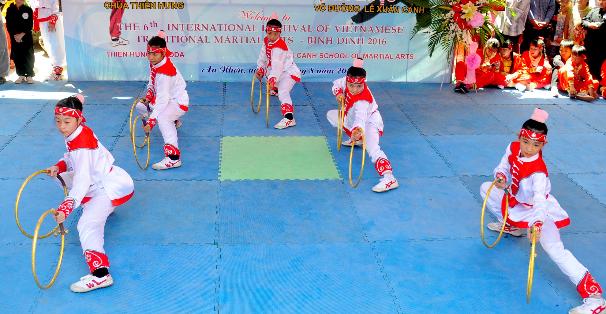 Mon sinh quoc te dien vo co truyen o Binh Dinh anh 11