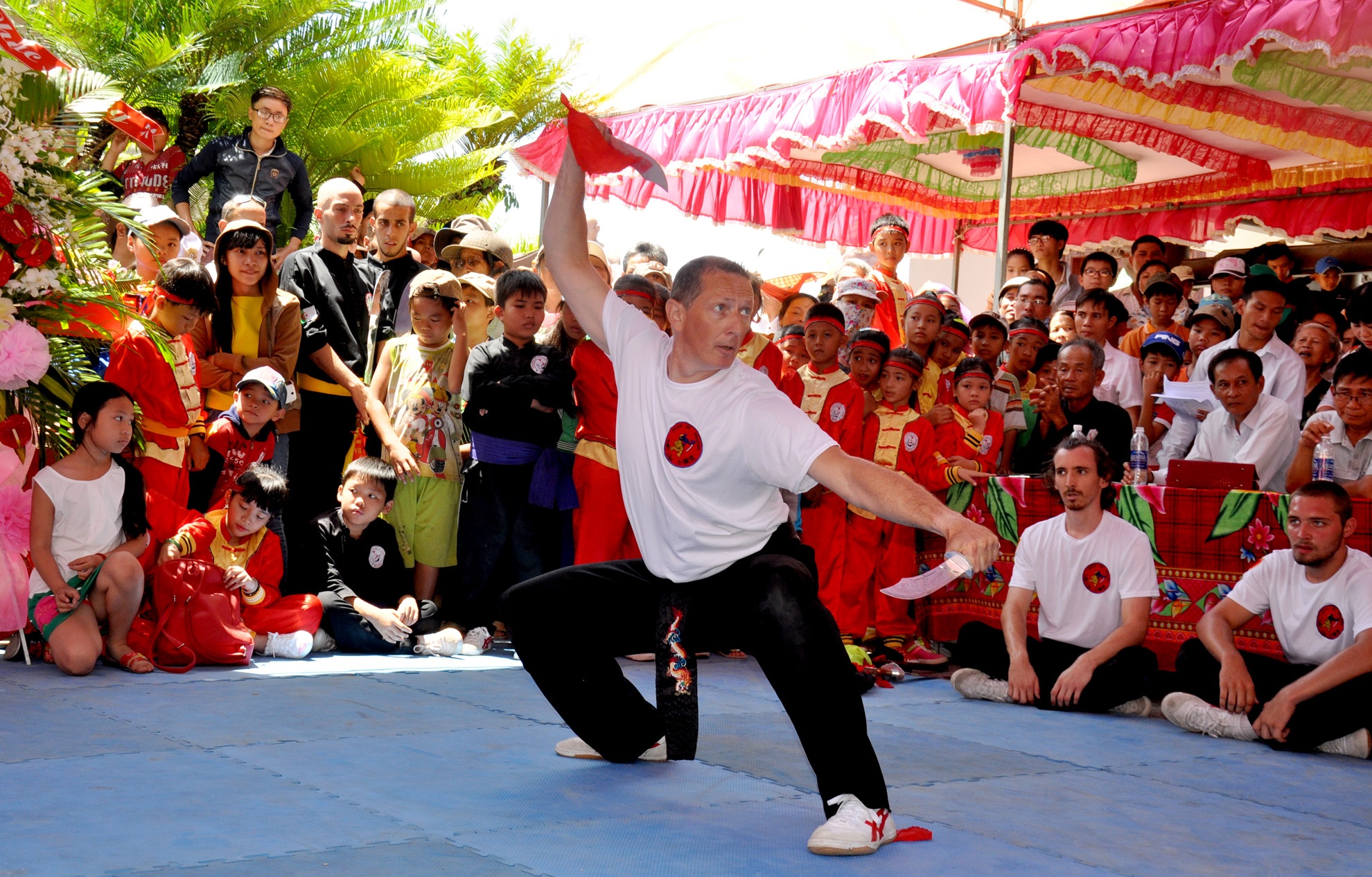 Mon sinh quoc te dien vo co truyen o Binh Dinh anh 3