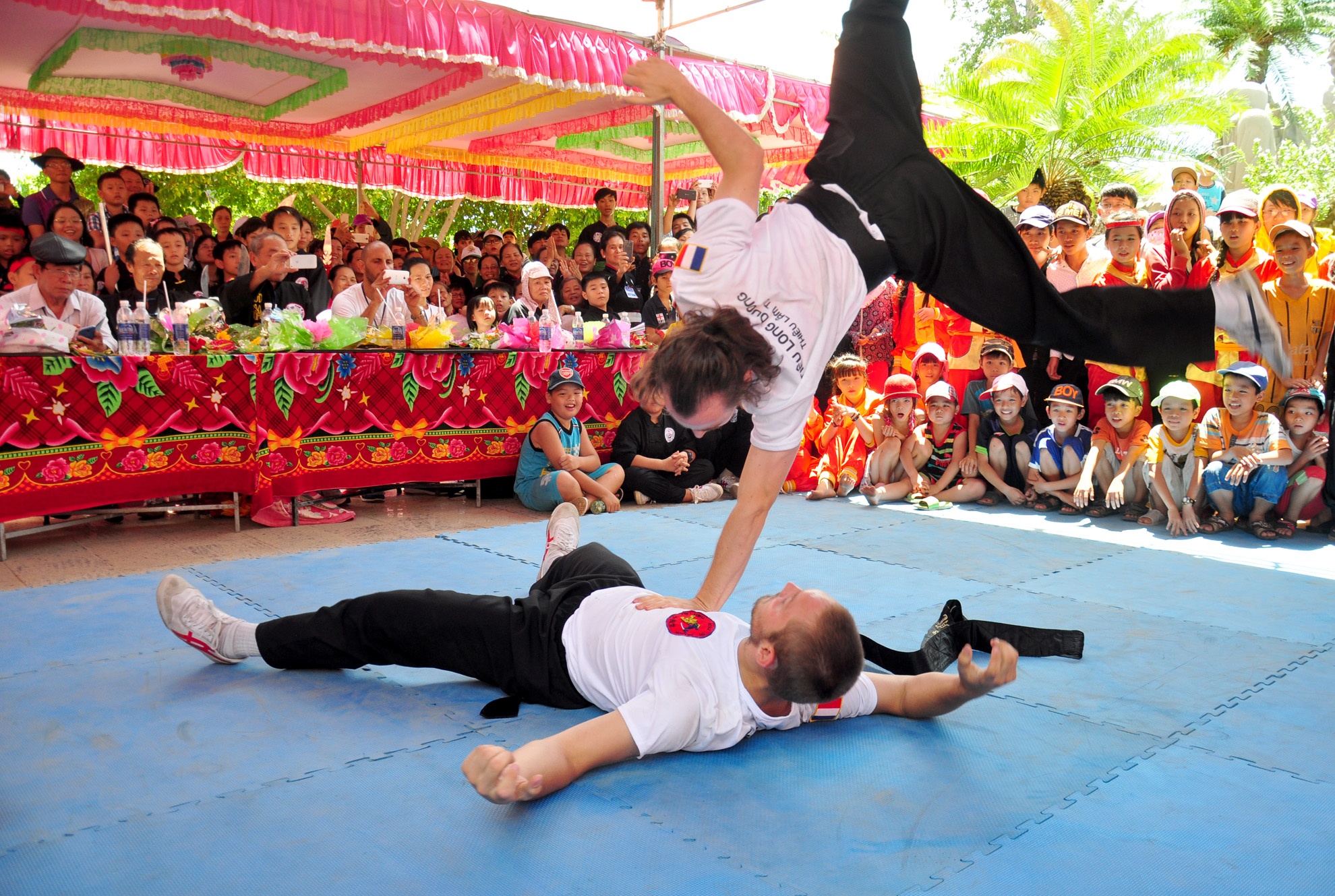 Mon sinh quoc te dien vo co truyen o Binh Dinh anh 4