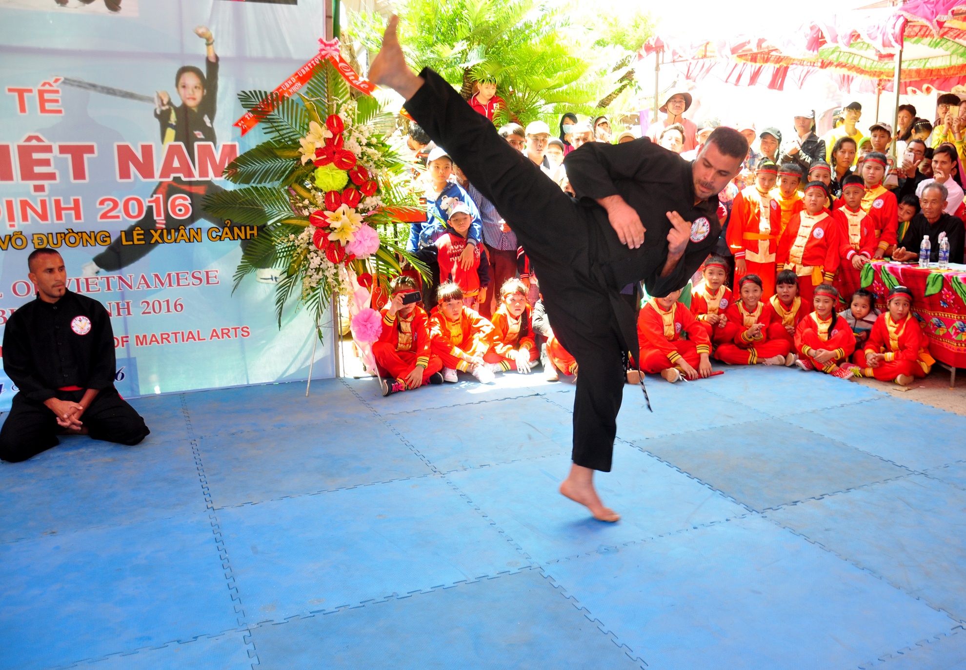 Mon sinh quoc te dien vo co truyen o Binh Dinh anh 7