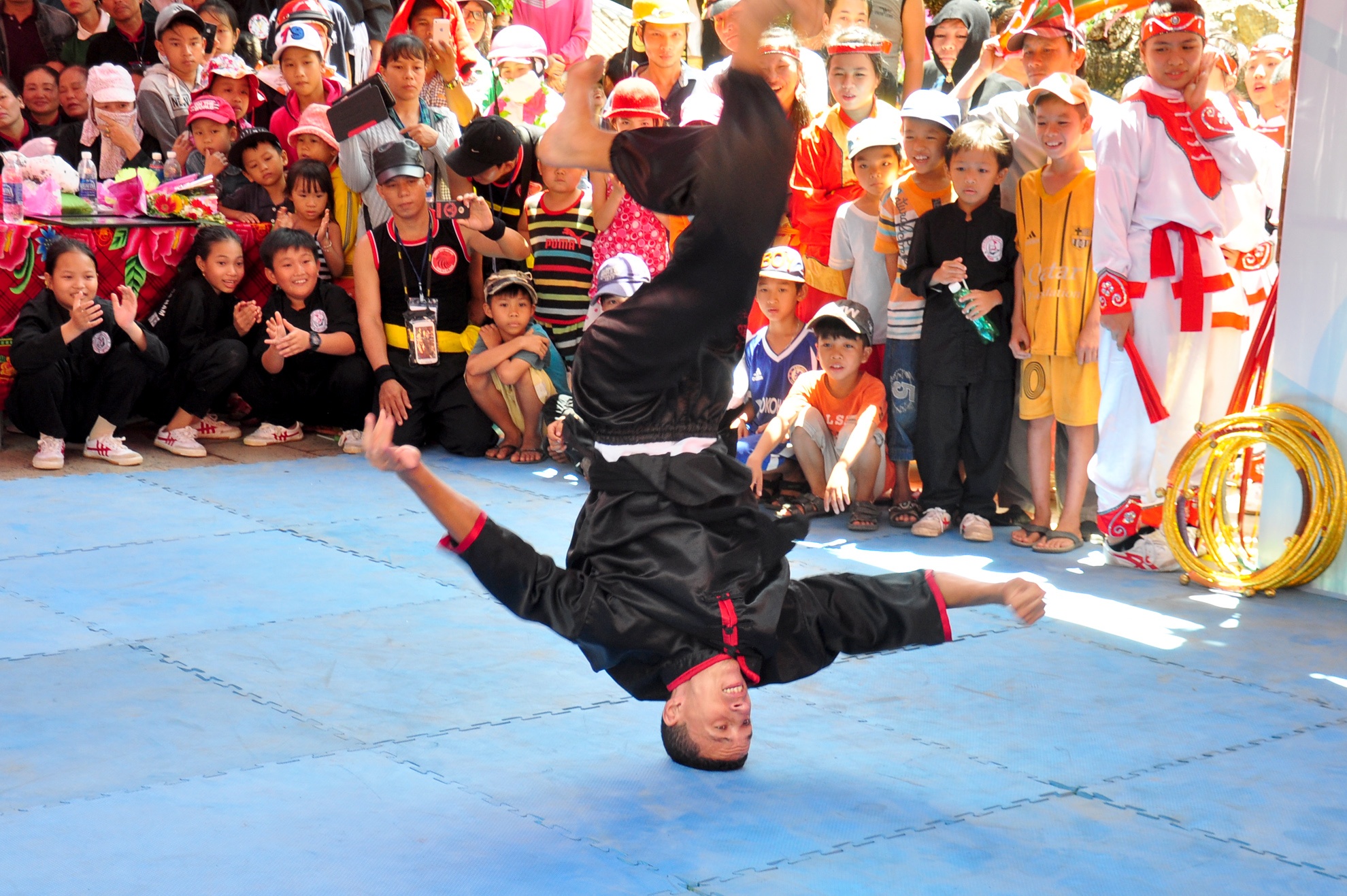 Mon sinh quoc te dien vo co truyen o Binh Dinh anh 8