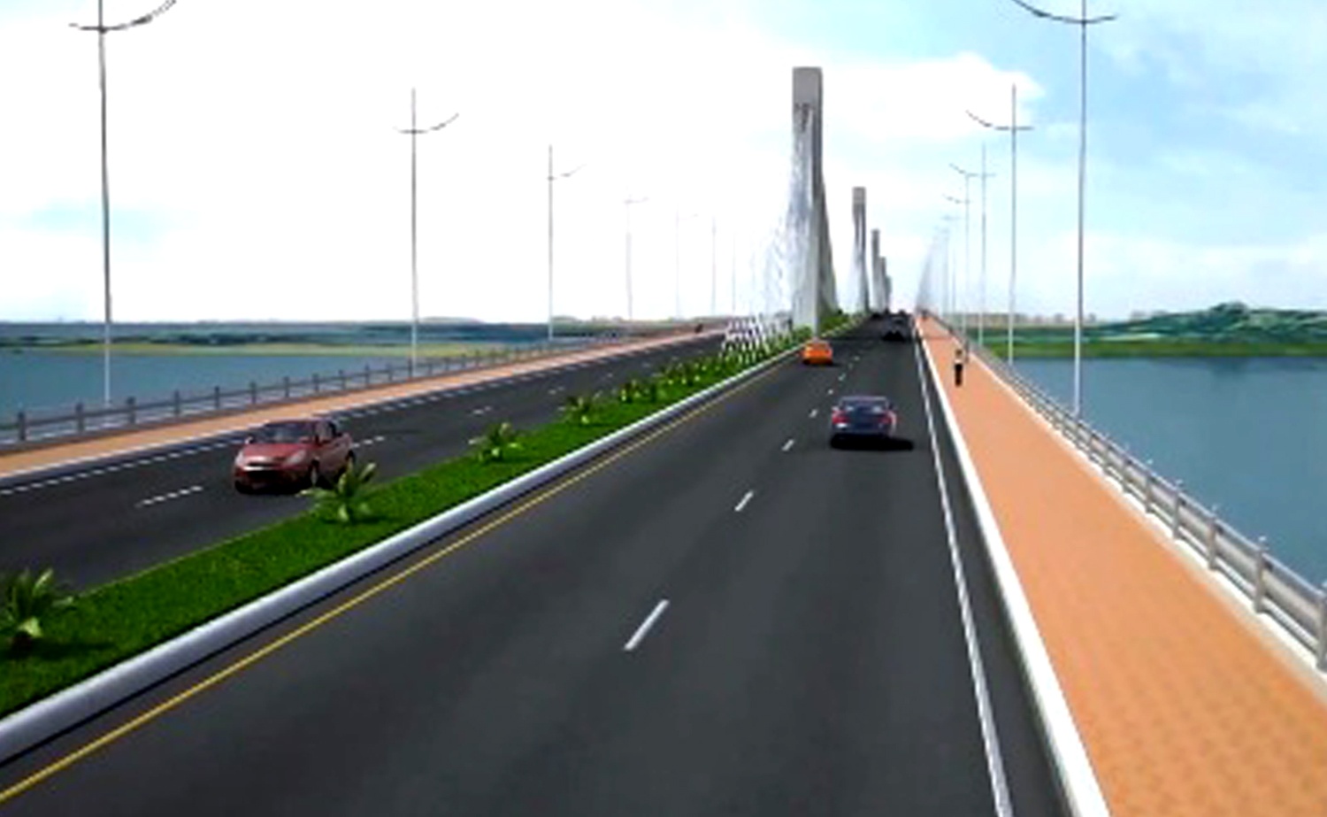 2.800 ty dong xay cau Cua Dai vuot song Tra Khuc hinh anh