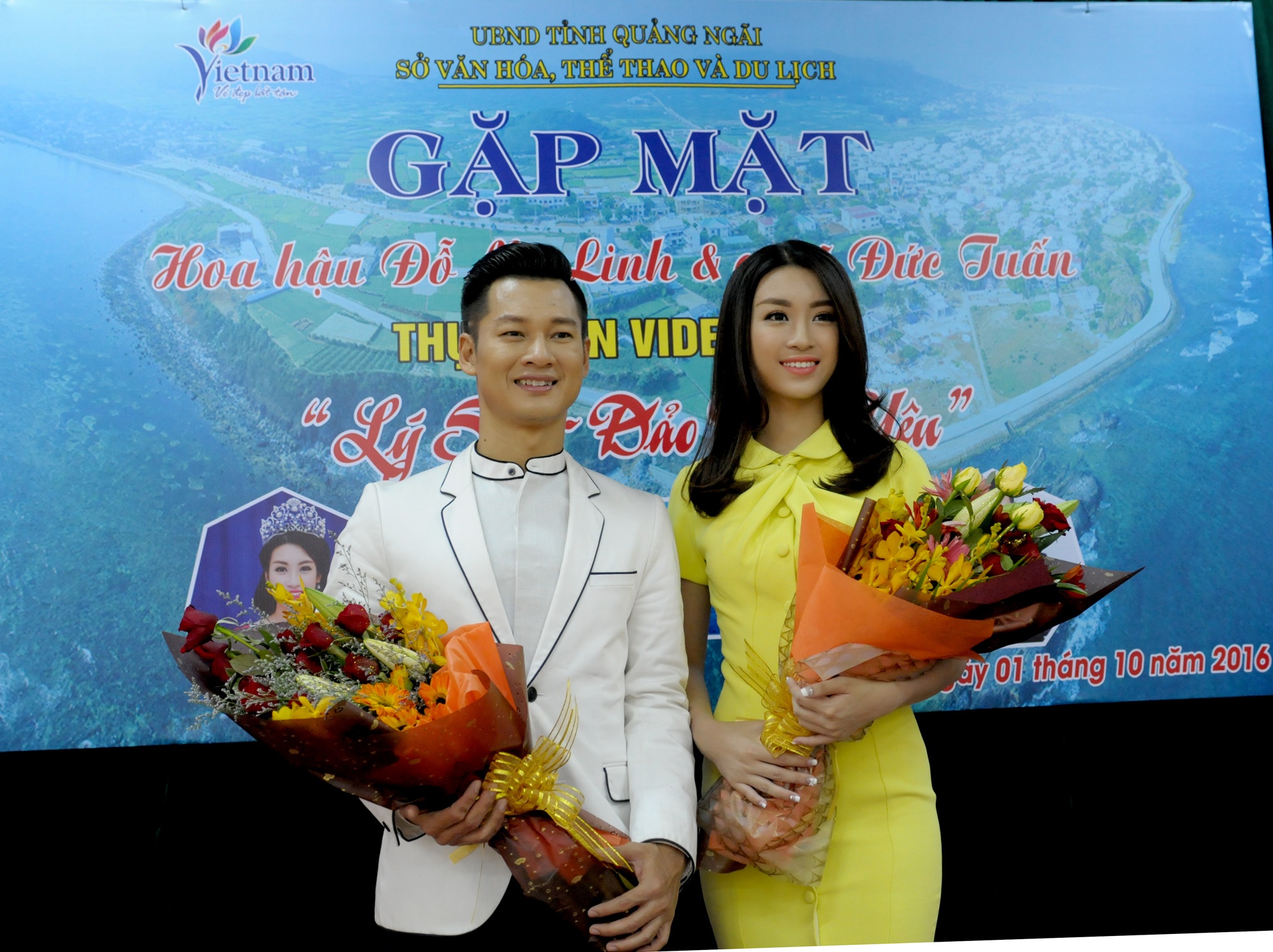 Hoa hau Do My Linh anh 1