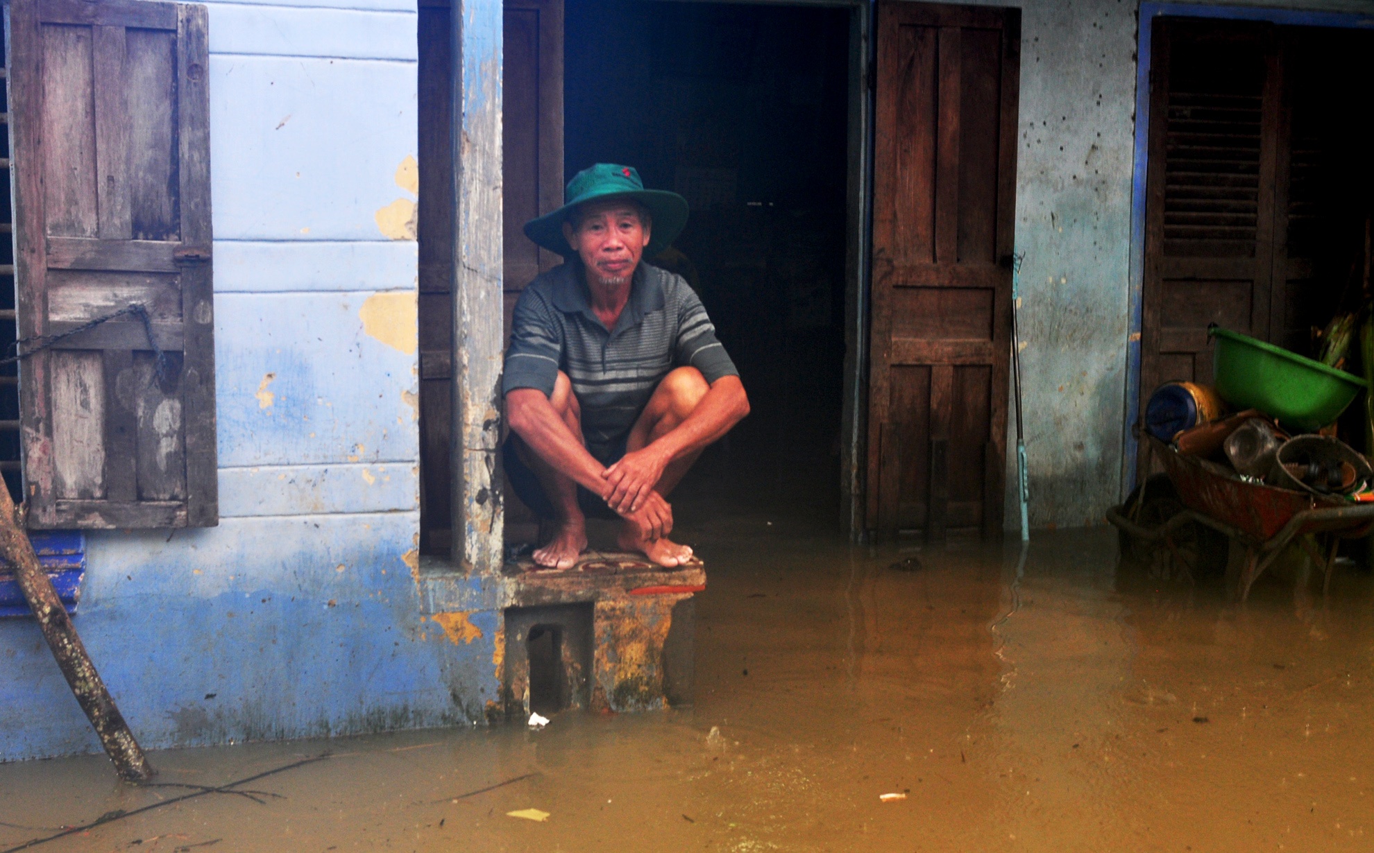 Mua lu mien Trung anh 1