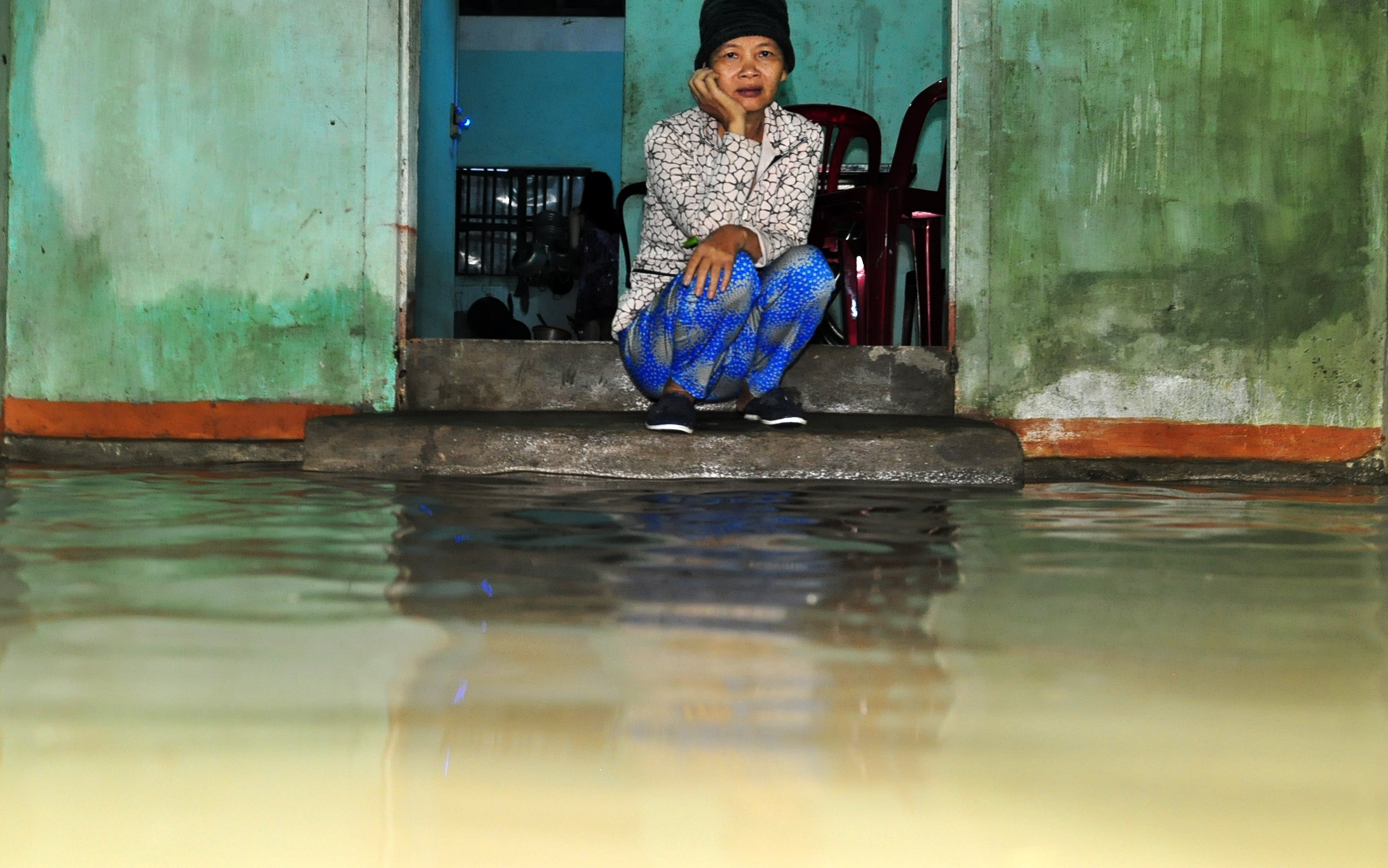 Dan Quang Ngai tat ta chay lu hinh anh