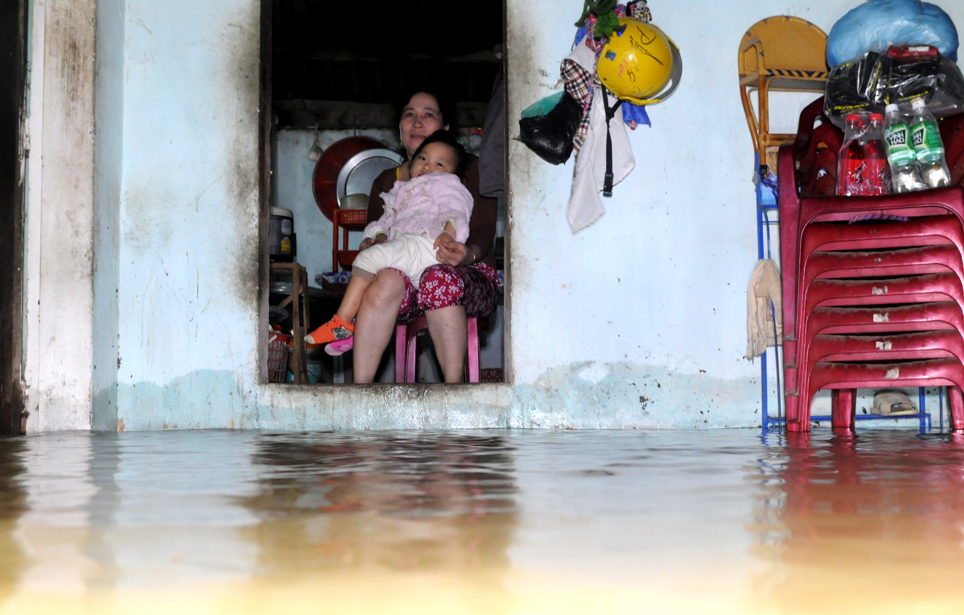 Binh Dinh hung dot lu thu 4 chi trong 2 tuan hinh anh