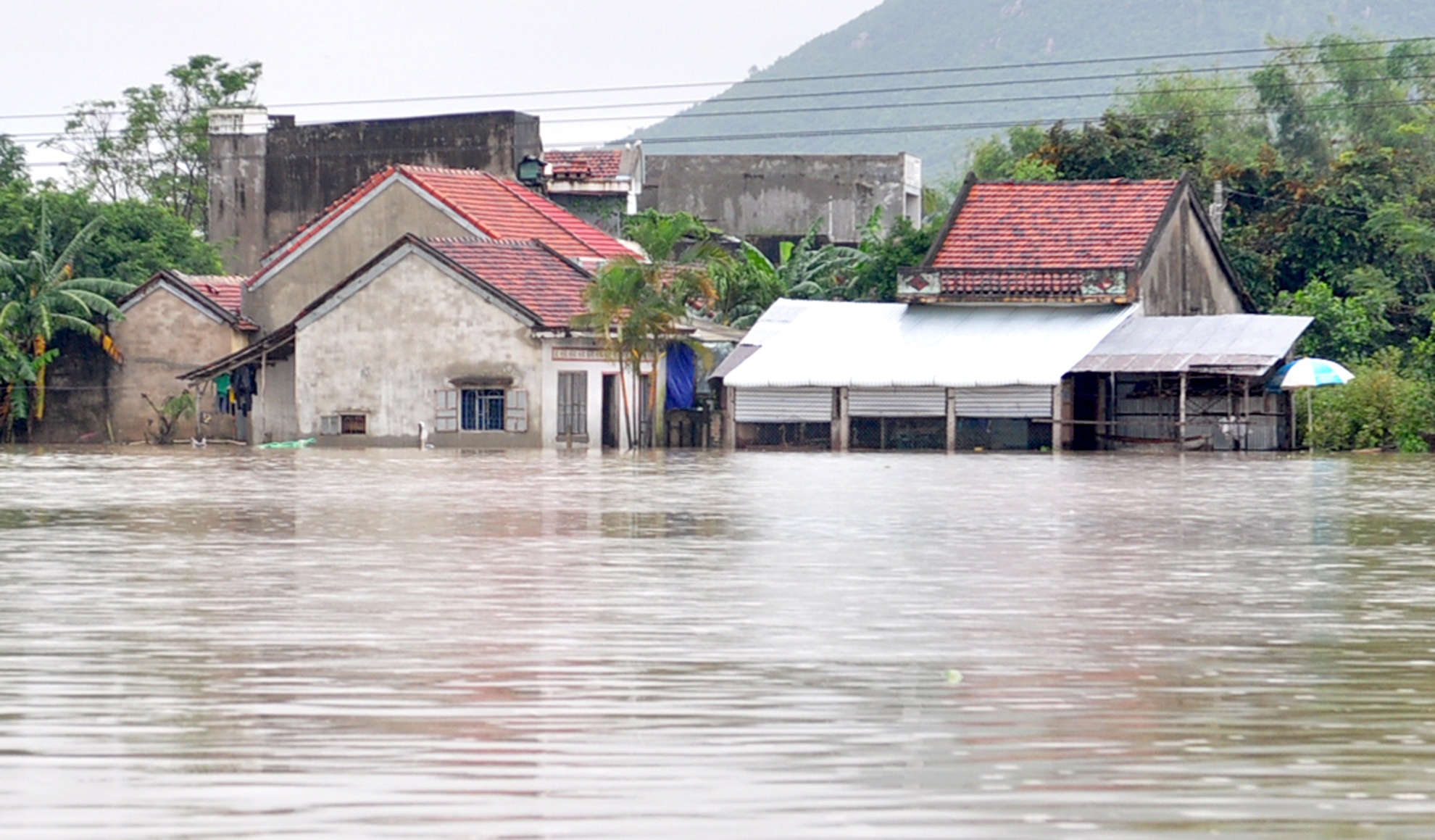 Hang nghin nha dan Phu Yen ngap sau trong lu hinh anh