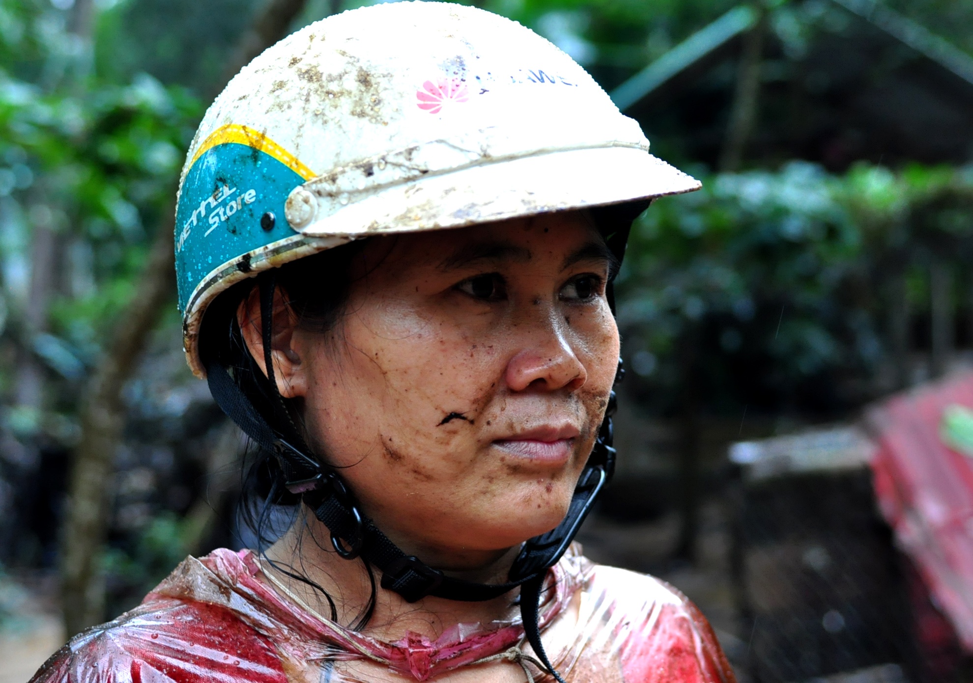 Dan Binh Dinh dieu dung vi lu quet dau nhot vao nha hinh anh