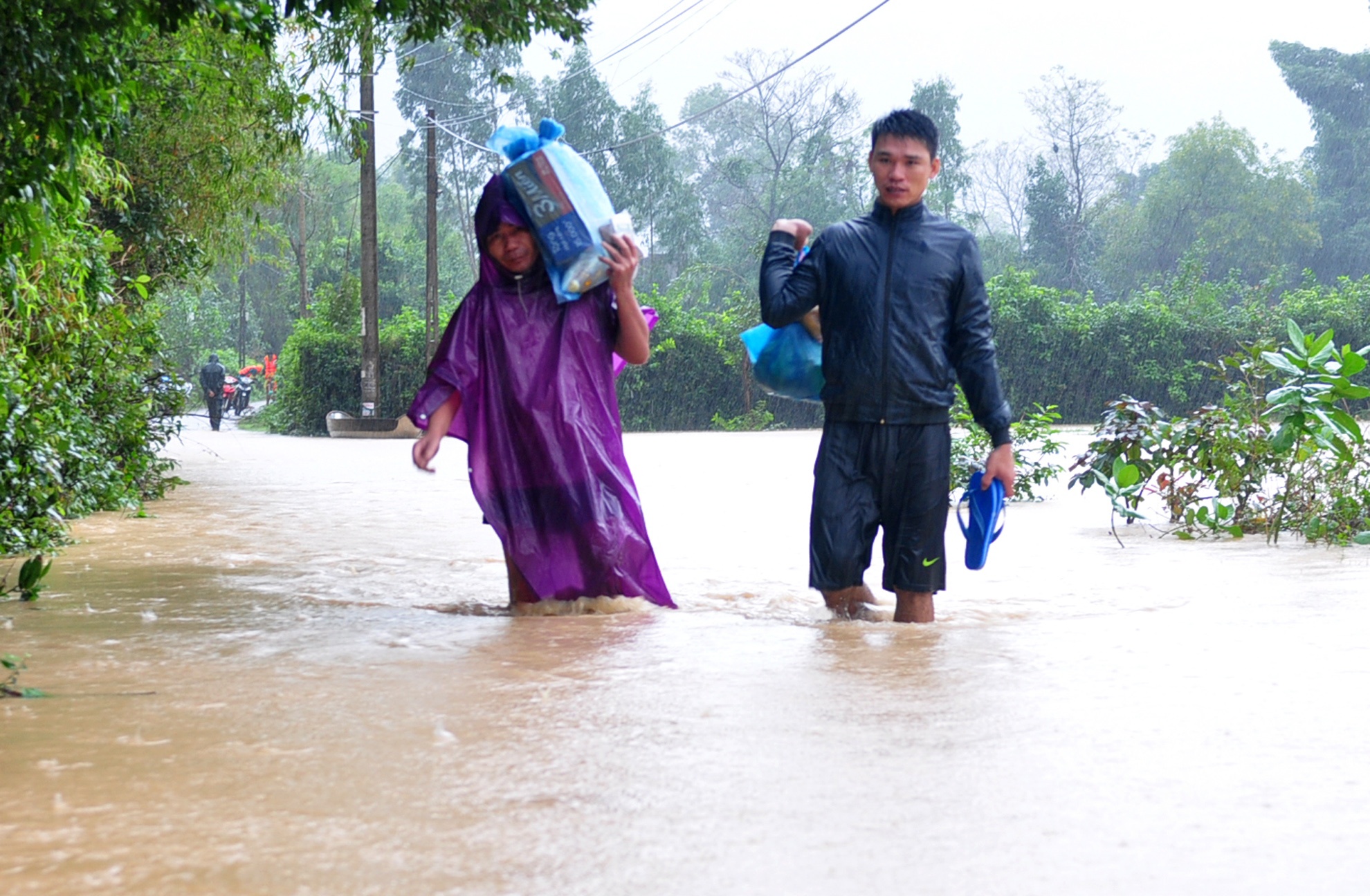 Mưa lũ Bình Định ảnh 2 Mua lu Binh Dinh anh 2