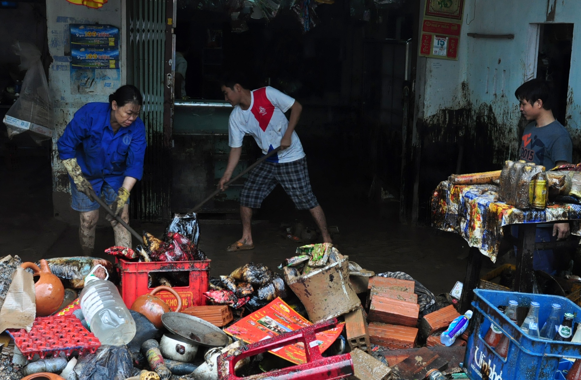 Mua lu Binh Dinh anh 1