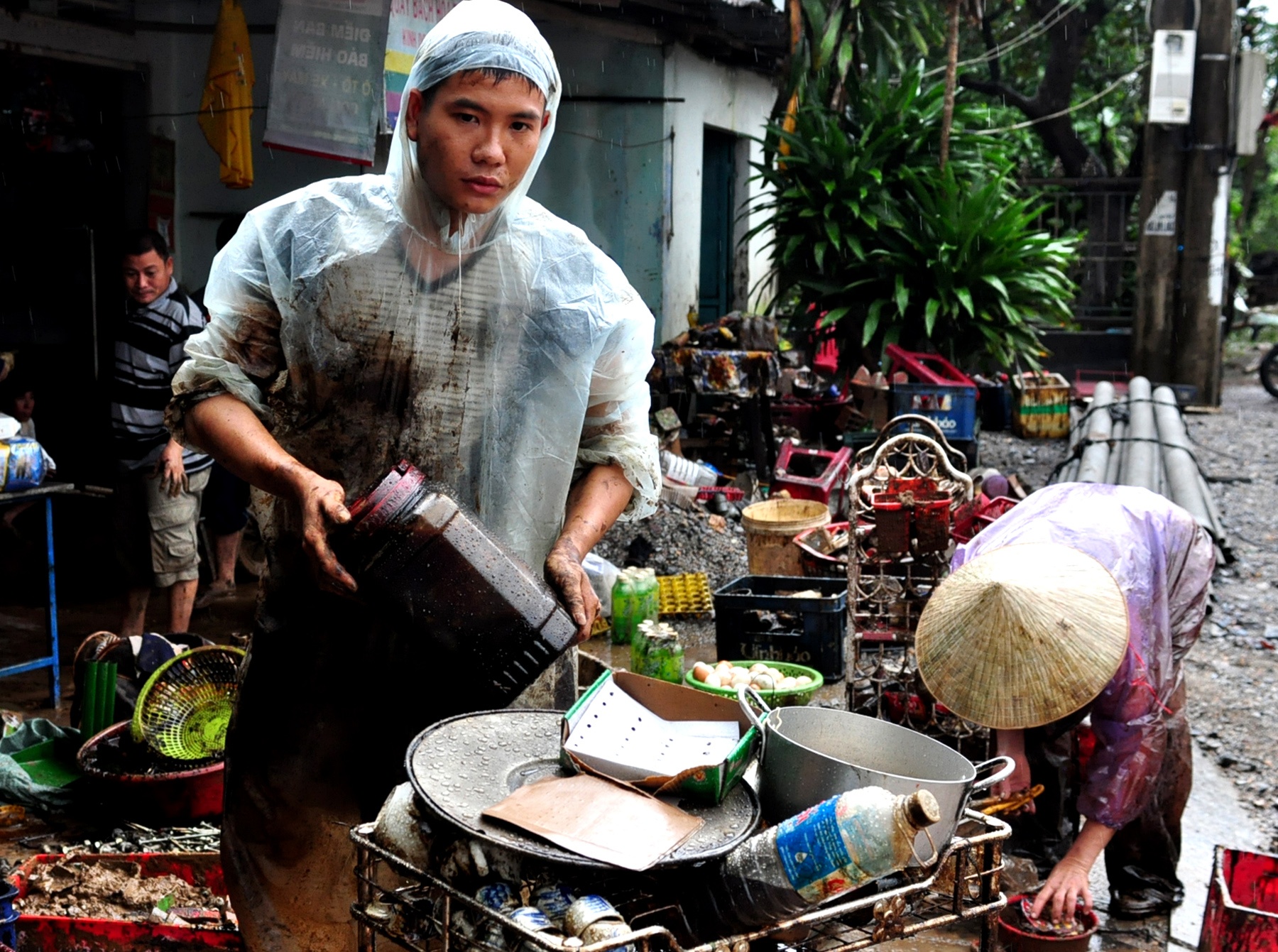 Cham ung pho su co tran dau sau lu quet o Quy Nhon hinh anh