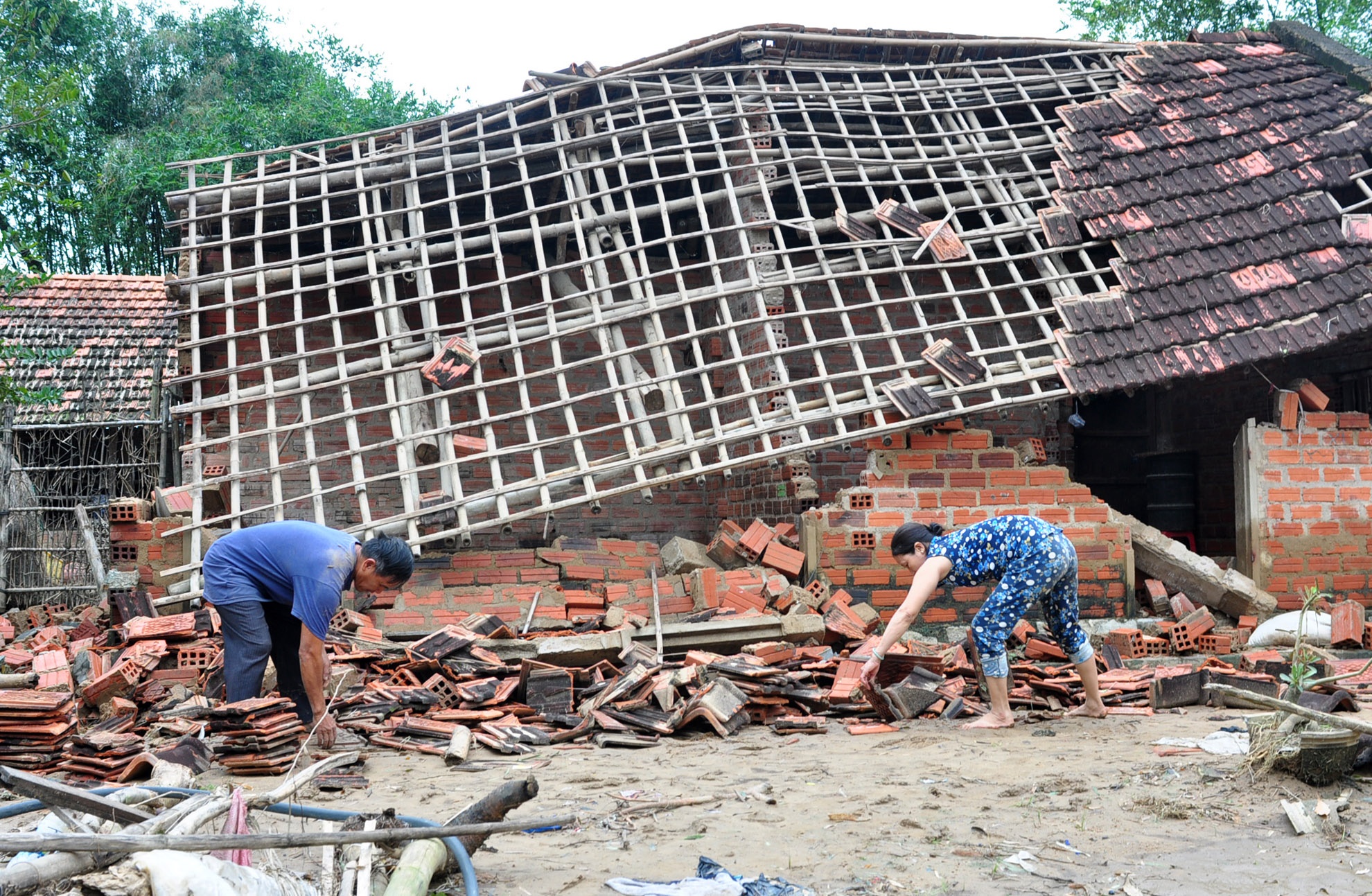 Mưa lũ Bình Định ảnh 1 Mua lu Binh Dinh anh 1