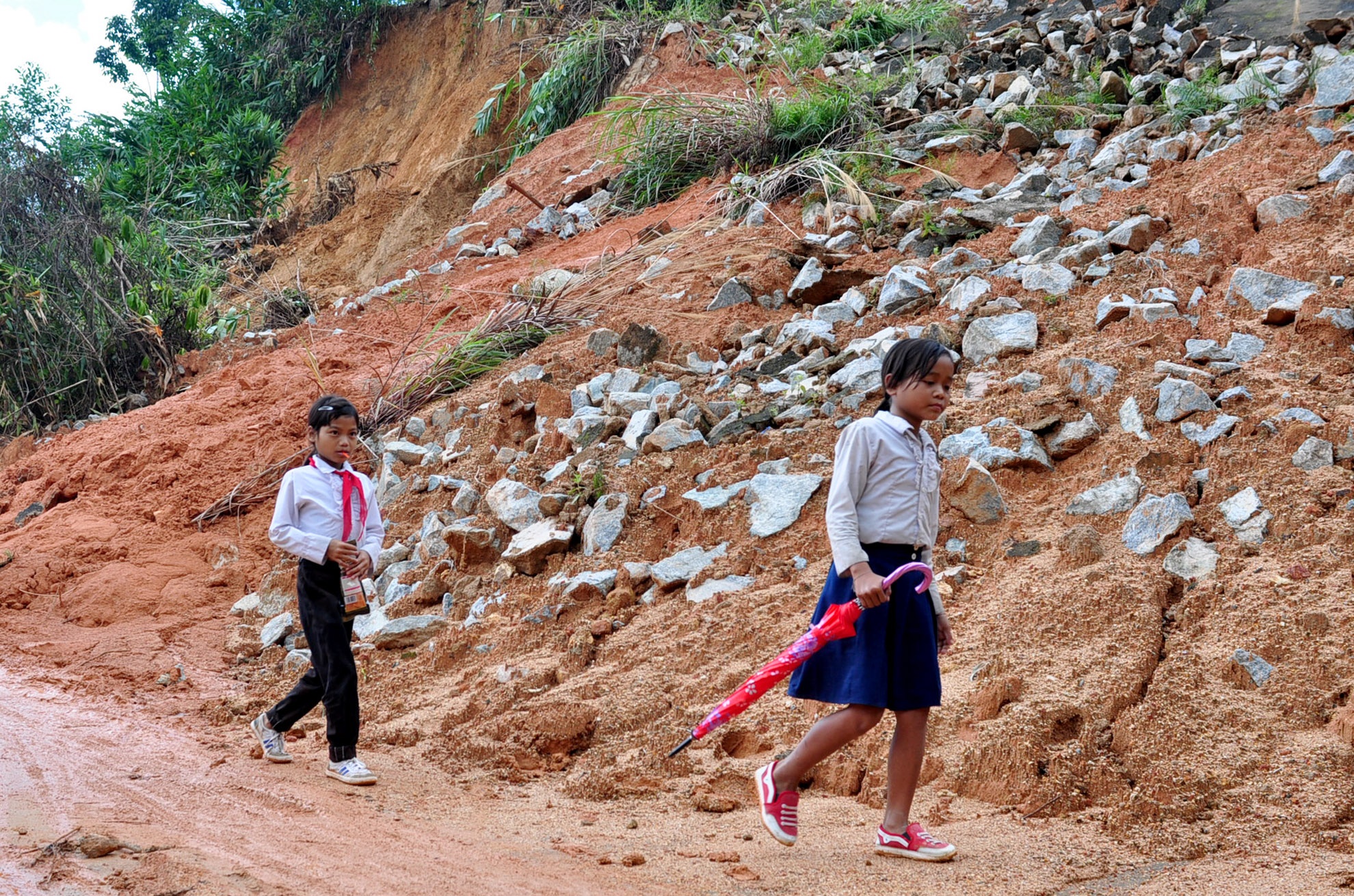 Nguoi dan vung cao Quang Ngai lo so mat mang do lo nui khap noi hinh anh