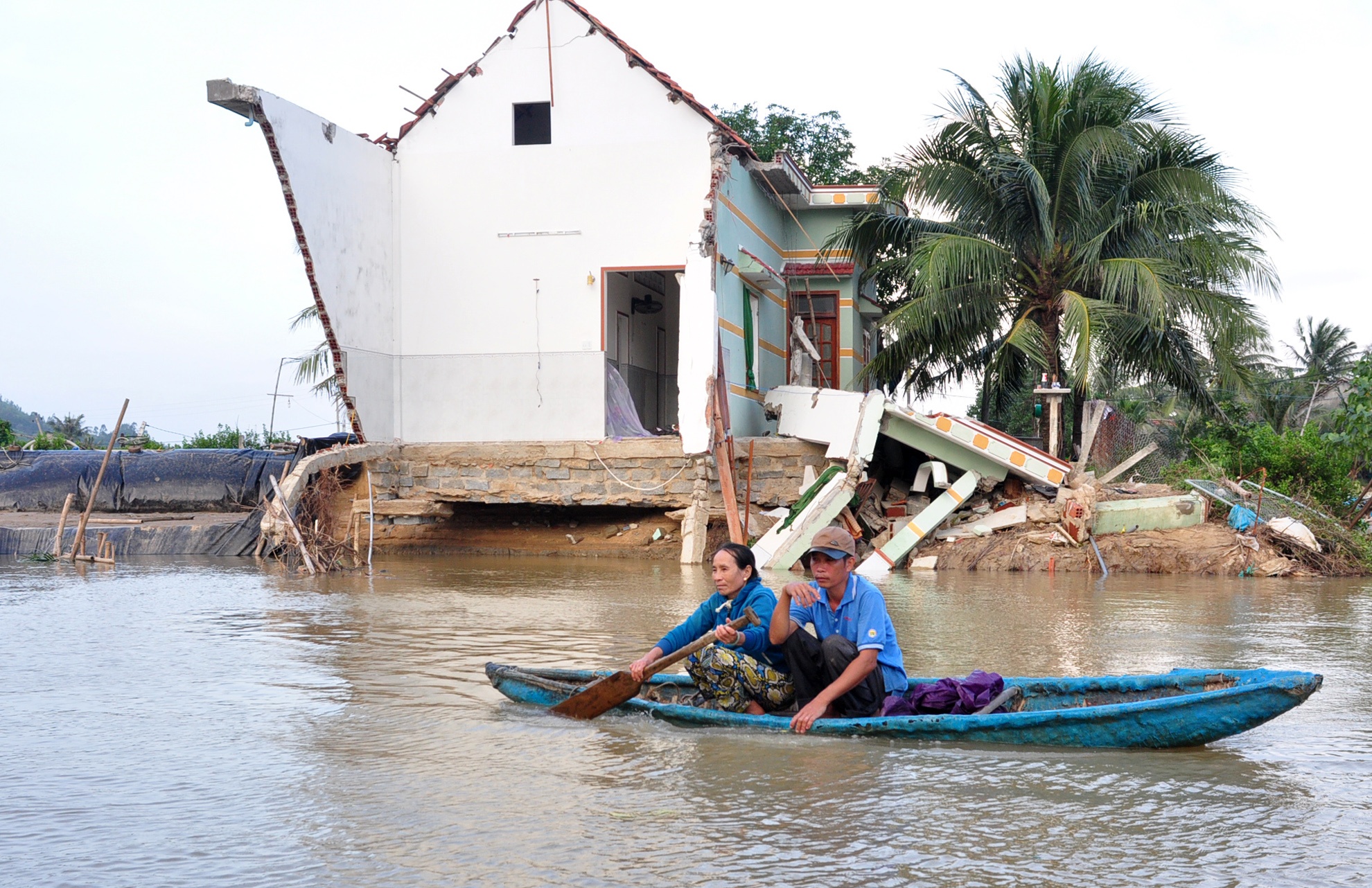 Mưa lũ Bình Định ảnh 2 Mua lu Binh Dinh anh 2