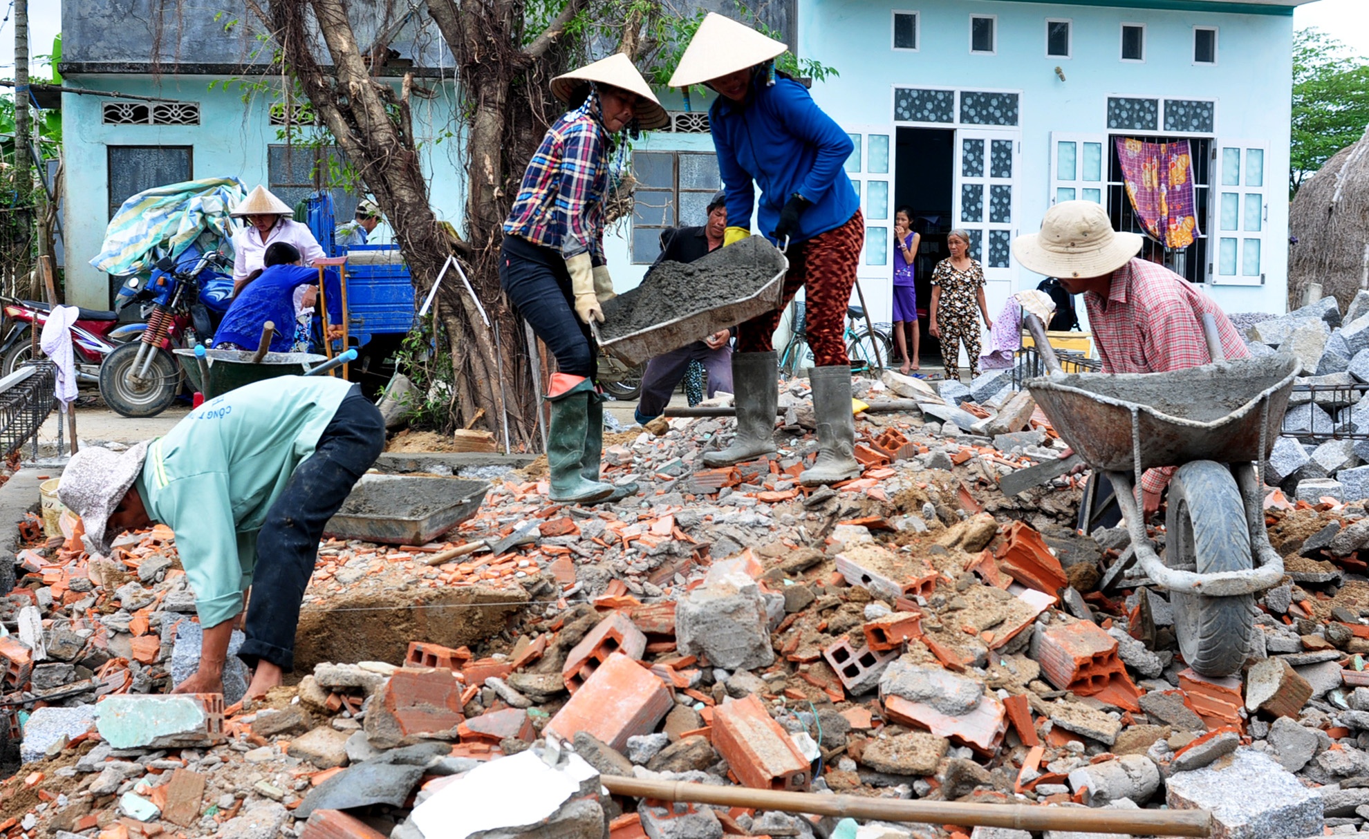 Mua lu Binh Dinh anh 11