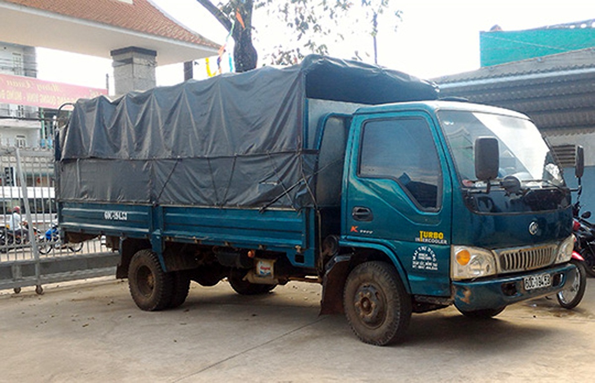Xe tải trộm bò  ảnh 1 Xe tai trom bo anh 1