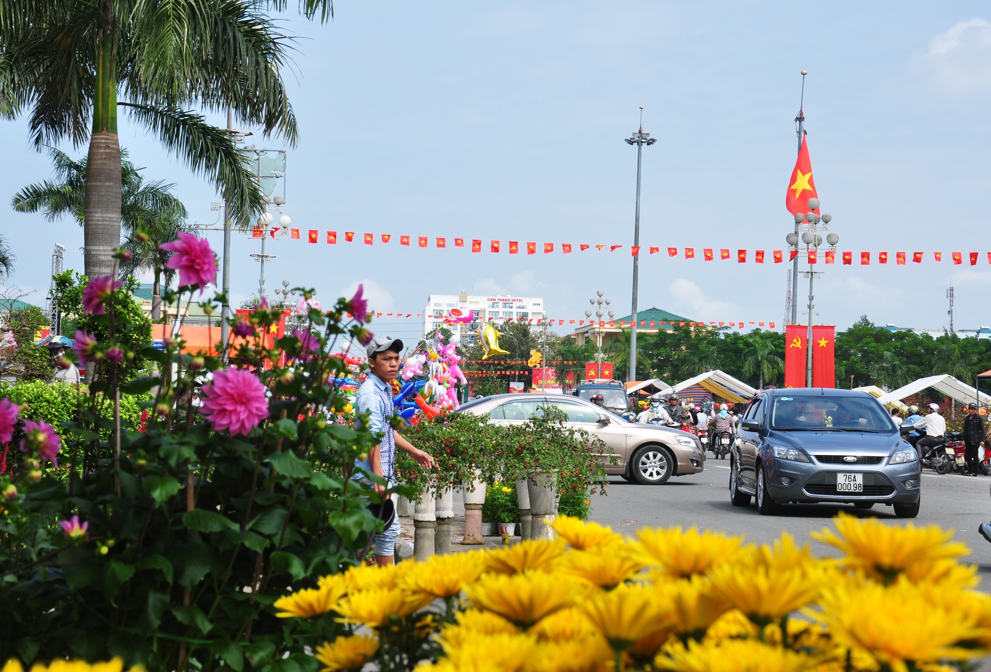 Da Nang, Quang Ngai keu goi cong chuc 'giai cuu' hoa Tet hinh anh