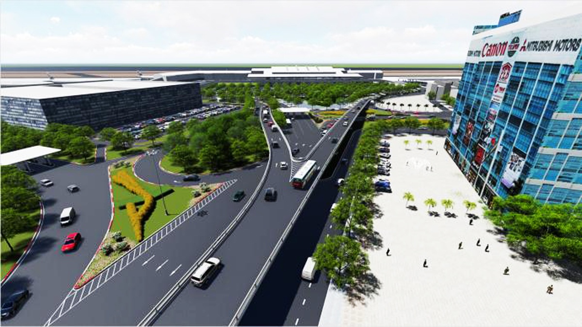 Ba du an giam ket xe cua ngo san bay Tan Son Nhat hinh anh