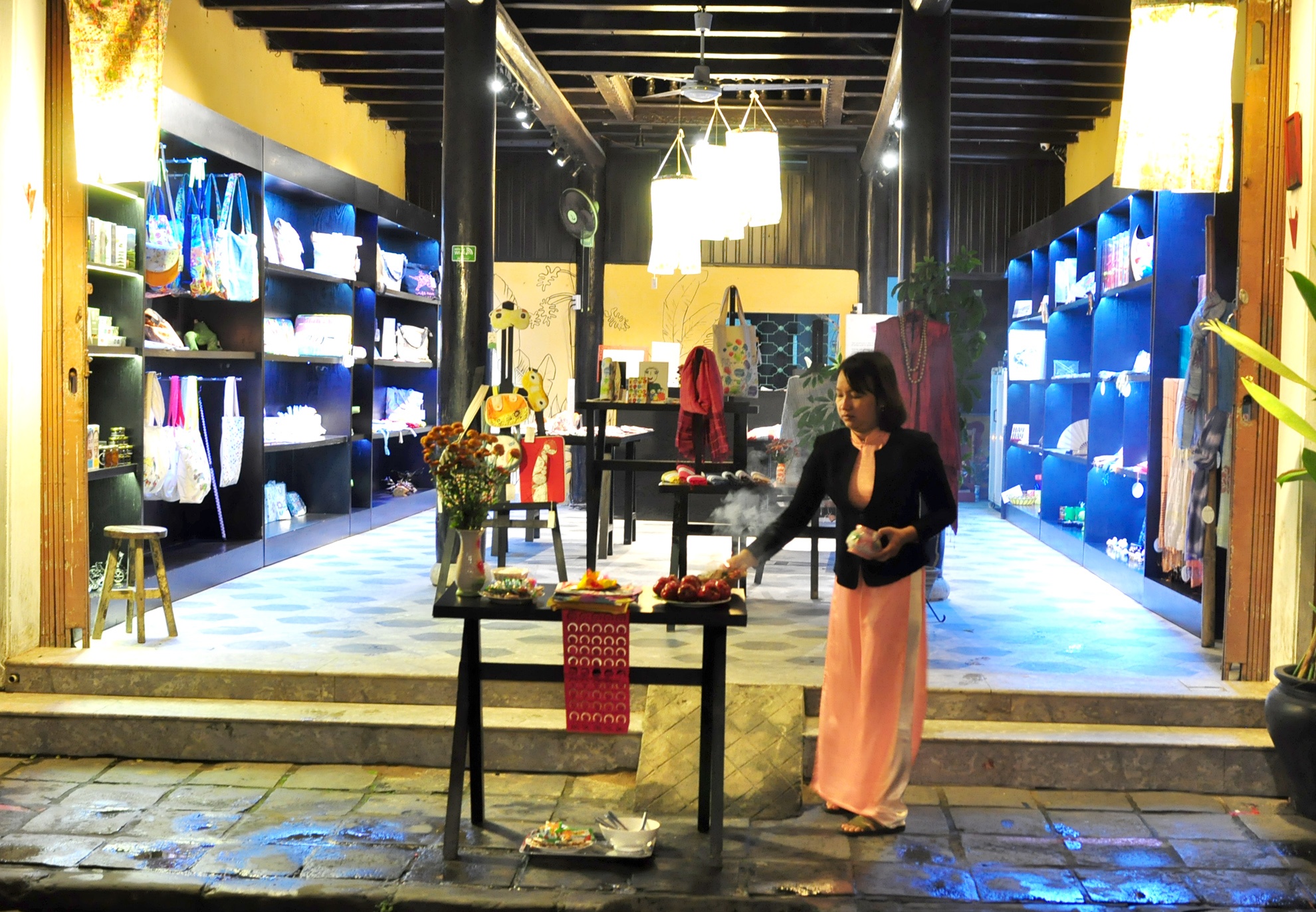 Tet Nguyen tieu o Hoi An anh 2