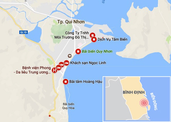 Sinh viên mất tích ở biển Quy Nhơn ảnh 2 Sinh vien mat tich o bien Quy Nhon anh 2