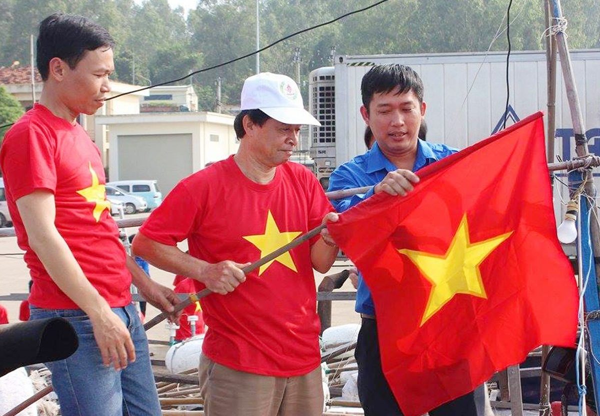 Tang 3.000 la co To quoc cho ngu dan bam bien Hoang Sa hinh anh