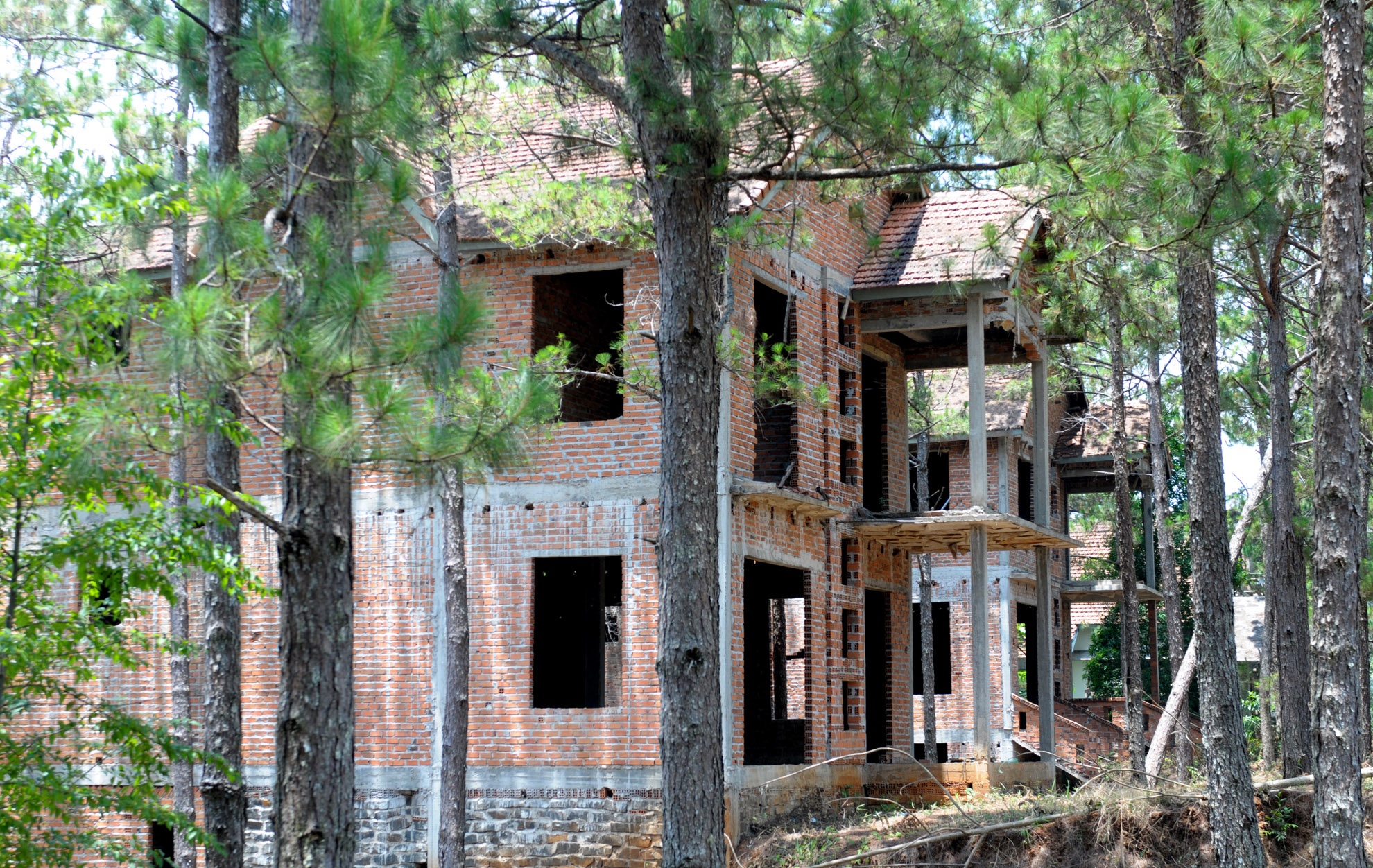 Biet thu bo hoang o Mang Den anh 6