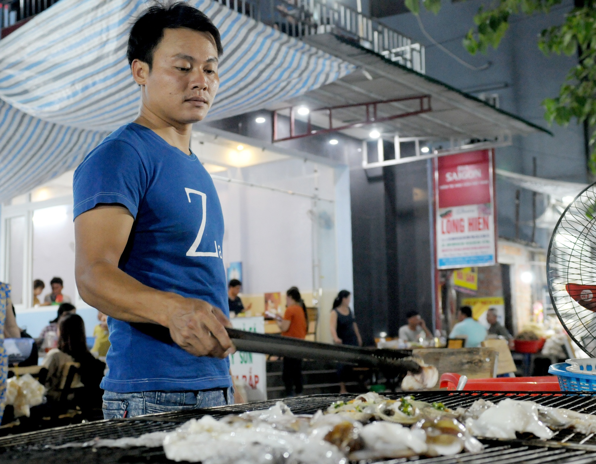 Cho dem thuy san o dao Ly Son anh 8