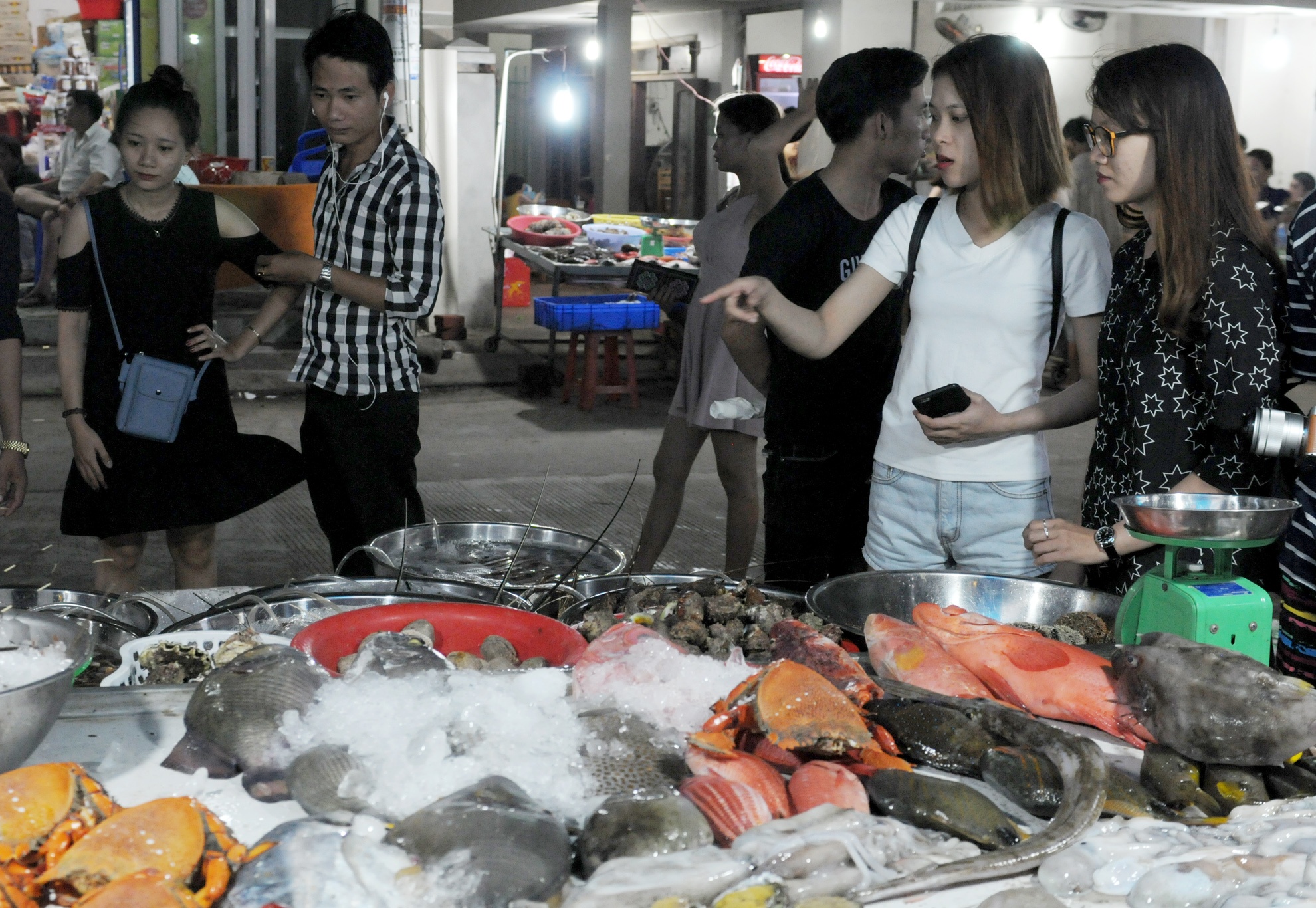 Cho dem thuy san o dao Ly Son anh 7